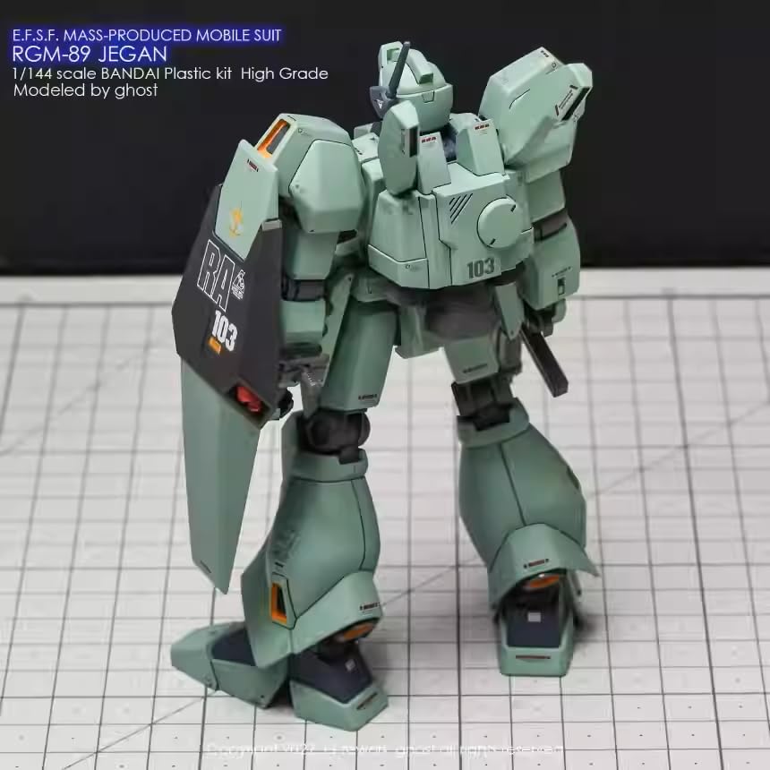 Amazon | 〔1/144スケール HG/RG〕 RGM-89 ジェガン用水転写式デカール